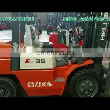 HELI hydraulic 7 ton diesel forklift with 3m lifting height