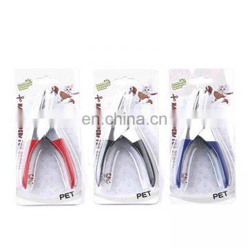Eco-Friendly new design dog and cat nail scissors pet grooming clippers