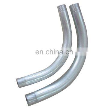 high quality hot dip galvanized imc conduit elbow with UL1242 ANSI C80.6