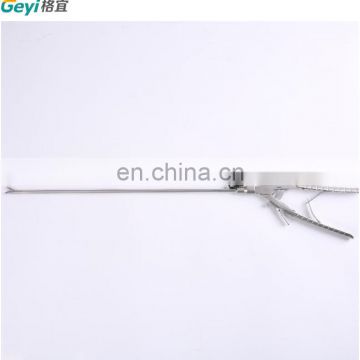 Reusable laparoscopic Needle Holder Left Curved Right Curved Tip V Style Handle