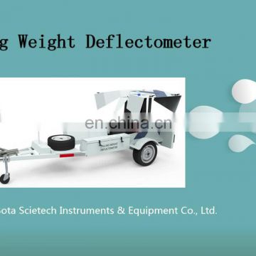 Used for pavement inspection 250KN Heavy weight HWD Falling Weight Deflectometer