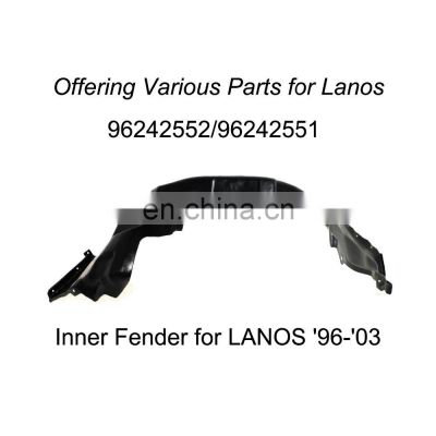 96242552/96242551 Car Inner Fender for Daewoo Lanos