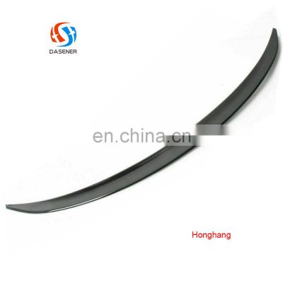 Honghang Manufacture Car External Parts Rear Spoiler Gloss Black Rear Wing Spoiler For Benz W117 CLA Sedan 2014-2019