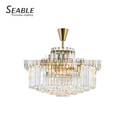 Good Quality Indoor Decoration Lighting Dining Room Living Room Crystal LED Chandelier Lamp