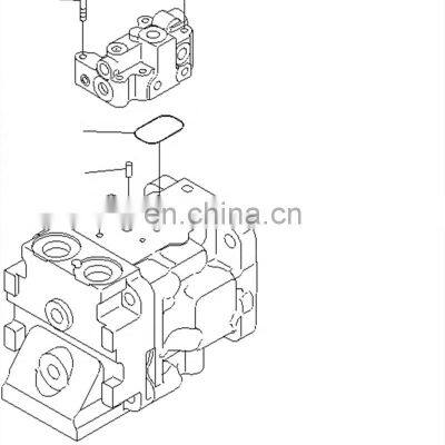 708-1T-00433 WD600-6 Wheel Loader Hydraulic Oil Pump WA600-6 Fan Pump For Komatsu