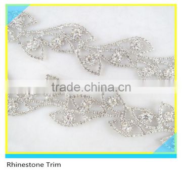 Pretty Bridal Embellishment 888 Crystal Rhinestone Beads Trimming For Dress