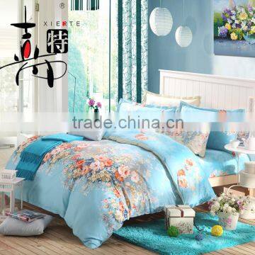 Pattern home use 100% cotton 4 pcs bedding sets