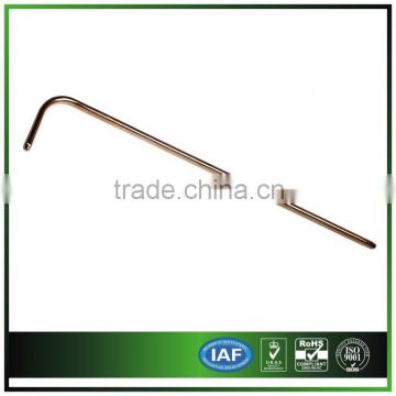 customized U-shaped sintered oblate bended Copper Heat Pipe