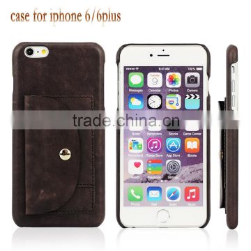 Guangzhou Hot selling leather mobile phone case for iphone 6 phone case