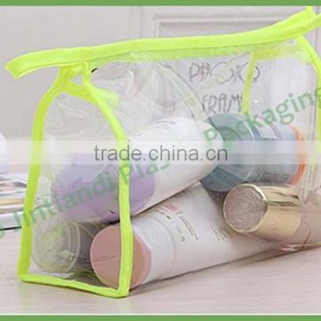 Wholesale Chinese Factory Customized Transparent PVC Cosmetic Bag