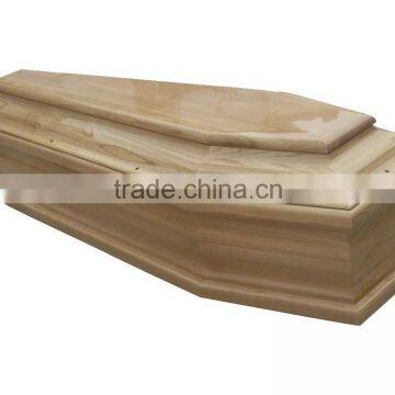 Most popular wood coffin made in china for Italy market