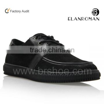 Men casual flat leather shoes man casual comfortable shoes China wholesale
