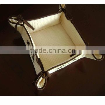 100%cotton bread basket for promotional