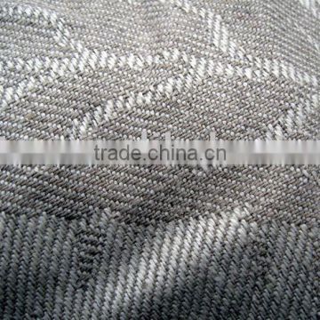 jacquared linen fabric