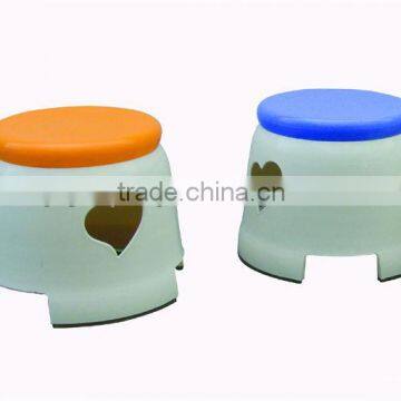 Anti-skid plastic stool round bathroom stool