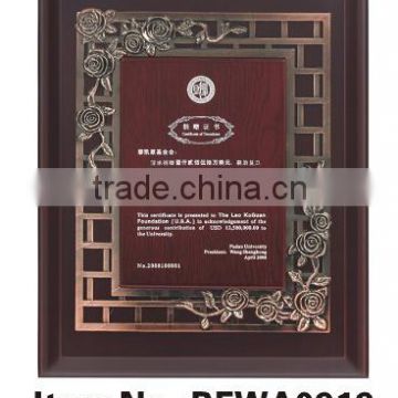 Wooden plaque&plastic frame:BFWA0919--
