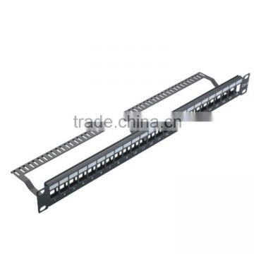19 Inches Blank UTP 24 port patch panel
