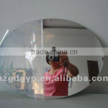 1.0mm oval shape acrylic mirror