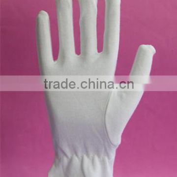 Hot sell white cotton ringer glove