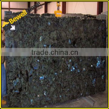 Wholesale blue granite Labradorite Blue River granite slab