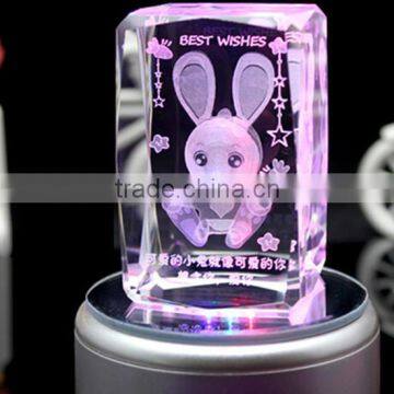 hot sale popular gift 3d crystal cube