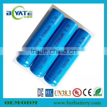 Hot Sell High Quality 3.7V18650 Cell for Torch