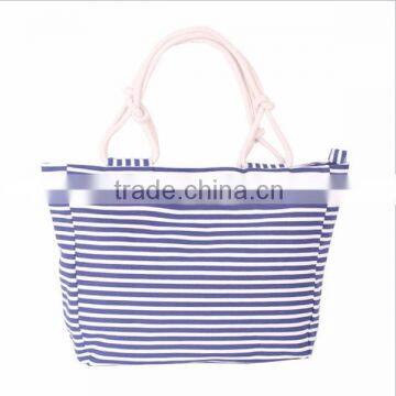 wholesale 2015 Hot sale High Quality cotton canvas beach bag