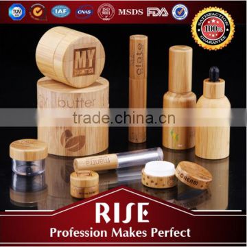 Low Price Bamboo Cosmetic Jar Diamond