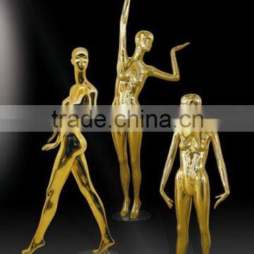 Hot sale fashion chrome mannequins/dummies