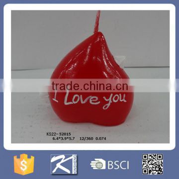 Kinsheng New Product Heart Shaped Decorative Candles