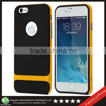 Samco High Quality Hot Sale Celular Phone Covers for iPhone 6 Plus with PC + TPU Materials