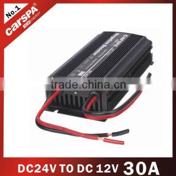 CNT series black type negative booster 24V to 12V converter, 30A (CNT2412-30)