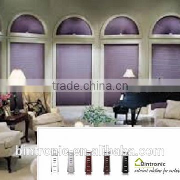 Bintronic Great Light Controlling Electric Honeycomb Shade Track With DC Electric Motor Home Furnishings Taiwan
