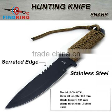 RCK-003L hot selling stainless steel fixed blade camping knife                        
                                                Quality Choice