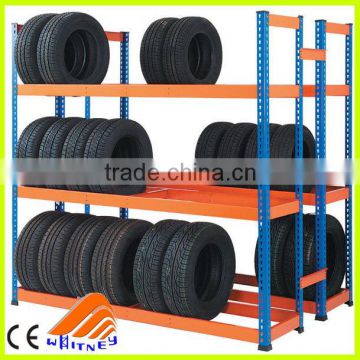 Top quality equipment make tire rack,Foldable tire shelving racks,truck tire rack