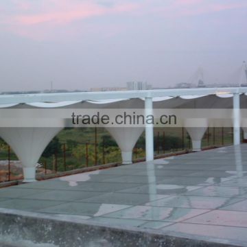 Flexible structure Canopy and Sunshade and heat insulation canopy for Rainwater harvesting Roof System