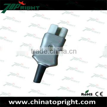 High temperature connector aluminium plug