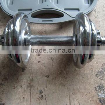 Plate Weight chrome dumbbell weight set