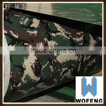 camouflage grain ppgi hot-rolled carbon steel strip