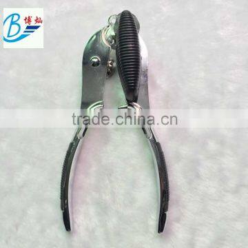 Kitchen gadget metal zinc alloy,stainless steel can opener with plastic