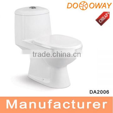 Sanitary ware hot sale cheap wc siphonic toilet DA2006