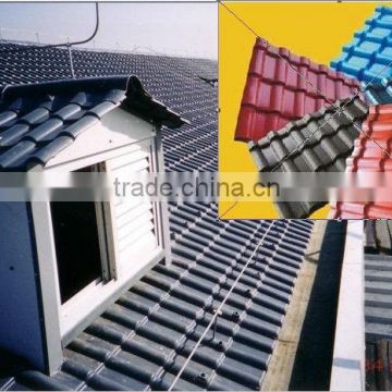 Ultra weathering ASA coated plastic synthetic resin roof tile