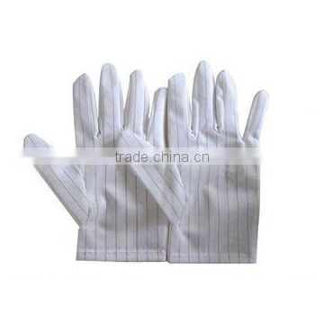 gray PU gloves