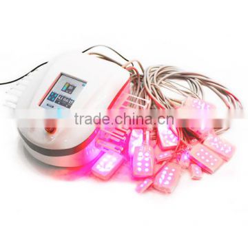 Newest 14 paddles 650nm diode lipo laser