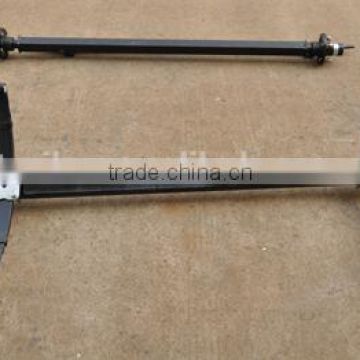 power coated 40mm Square Straight Trailer Axle