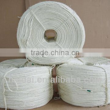 Bulk white sisal rope 3 ply