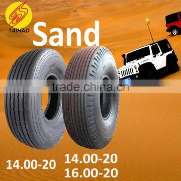 Desert Tire 14.00-20 16.00-20 Sand tire