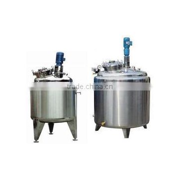 Single-layer paddle stainless steel juice blending stroge tank