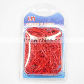 Red elastic hair band