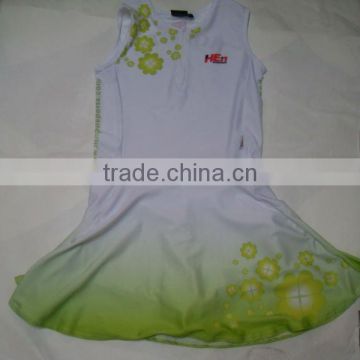 sportswear of women tennis skirt
